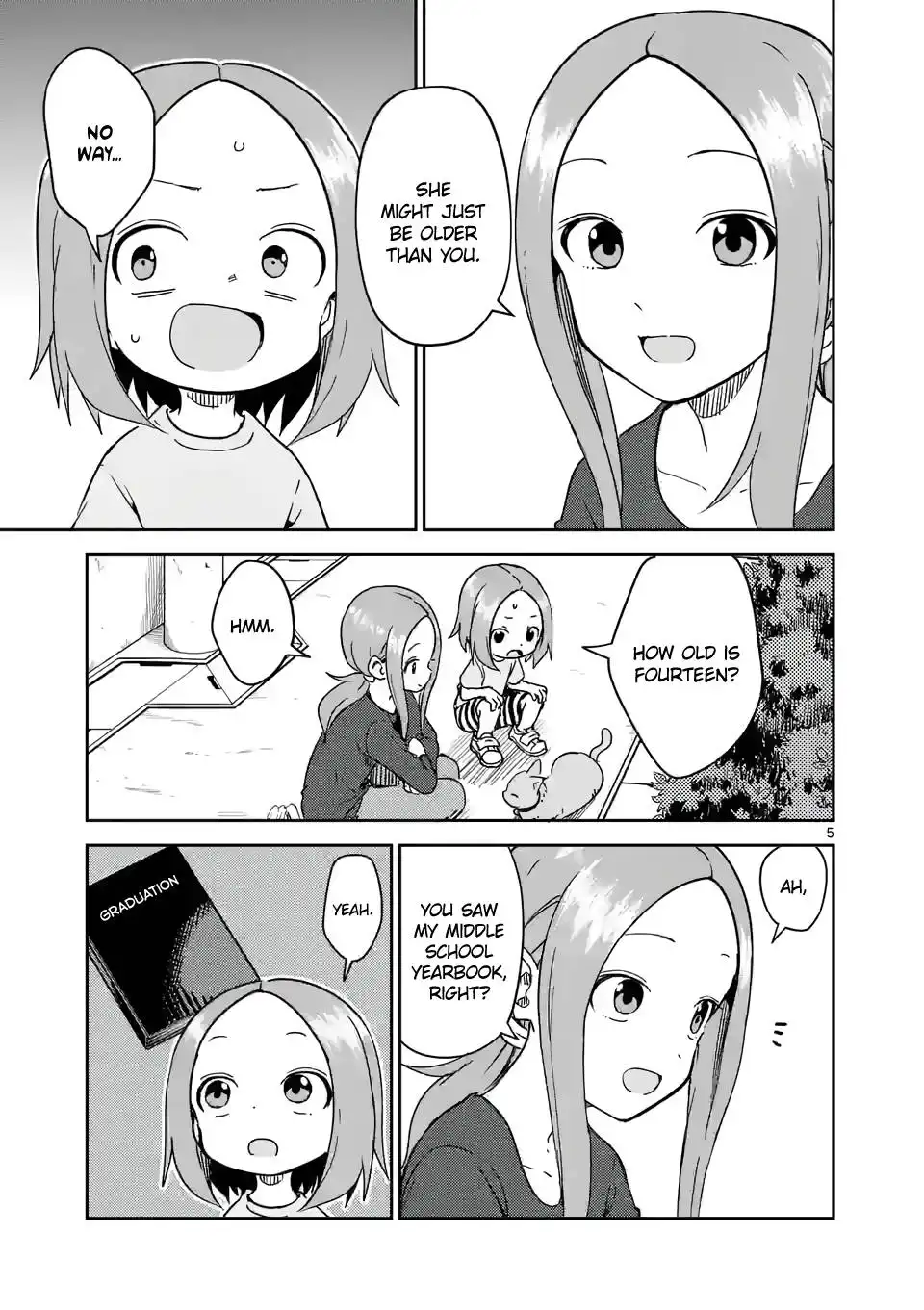 Karakai Jouzu no (Moto) Takagi-san Chapter 245 5